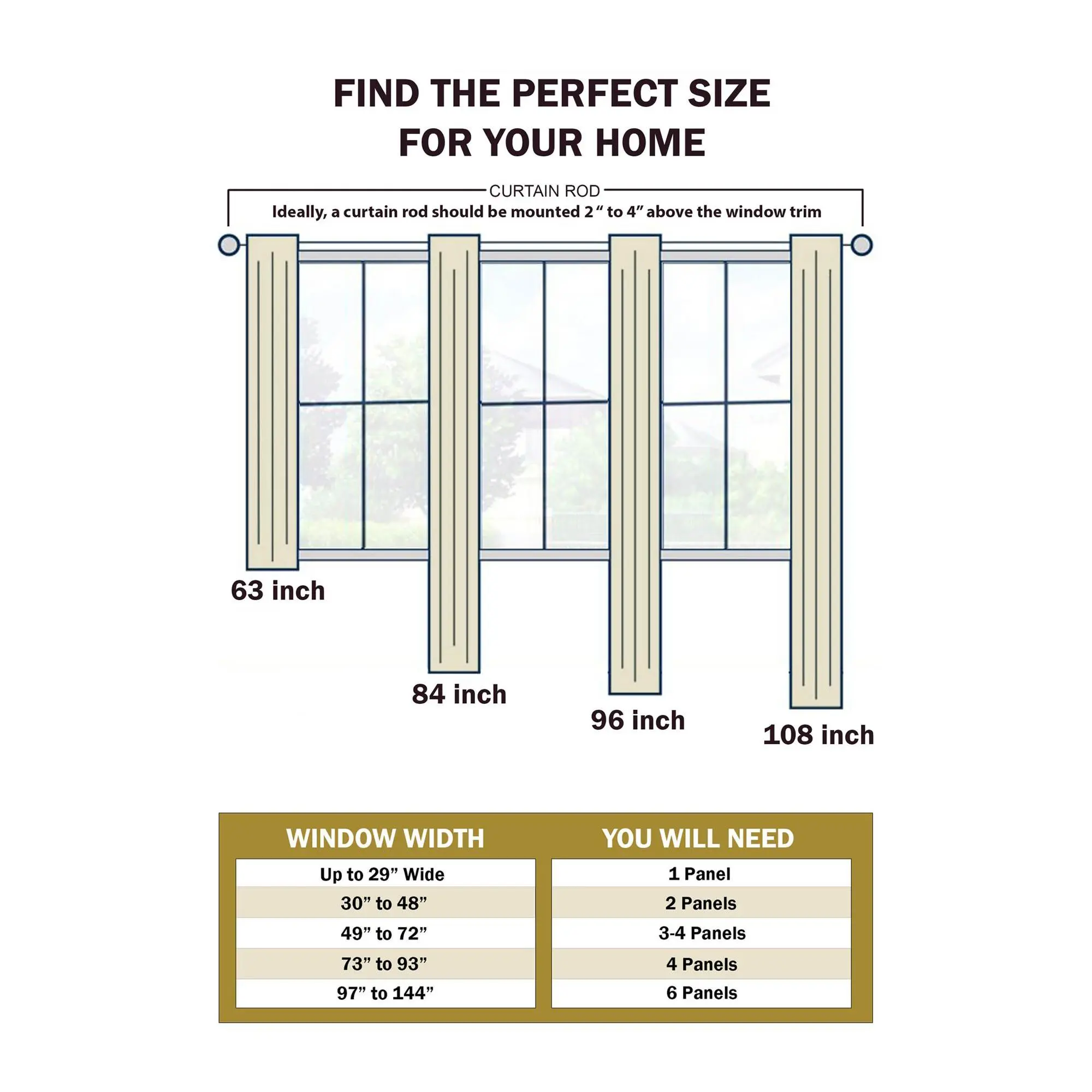 Superior Jaxon Textured Blackout Curtain S/2 Panels, 42X84