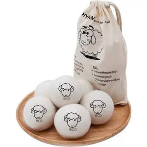 6-Pack  Dryer Balls  Laundry Balls for Dryer  Fabric Softeners and Wrinkle Release,  and Eco  Dryer Ball for  Removal, Dryer Sheets, Drying Ball