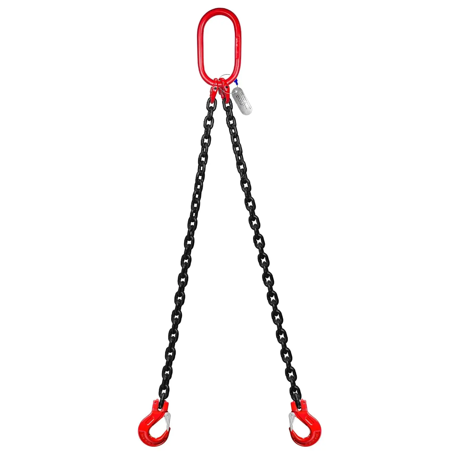 Chain Sling 5/16 Inch x 5 Ft Lifting Chains Double  with Grab Hooks Chain Slings for Lifting 3 Ton Capacity Lifting Slings G80 Alloy Steel Engine Lift Chain for Cargo  Towing