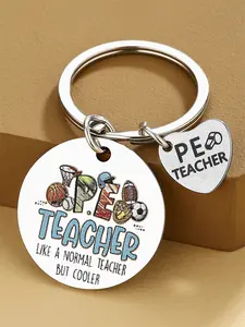 Gym Teacher Gifts, Pe Teachers Day Gift for Men Women, Cool Teacher Appreciation Gift, Whistle Keychain, Trendy Cute Keychain, End of Year Teachers Gifts