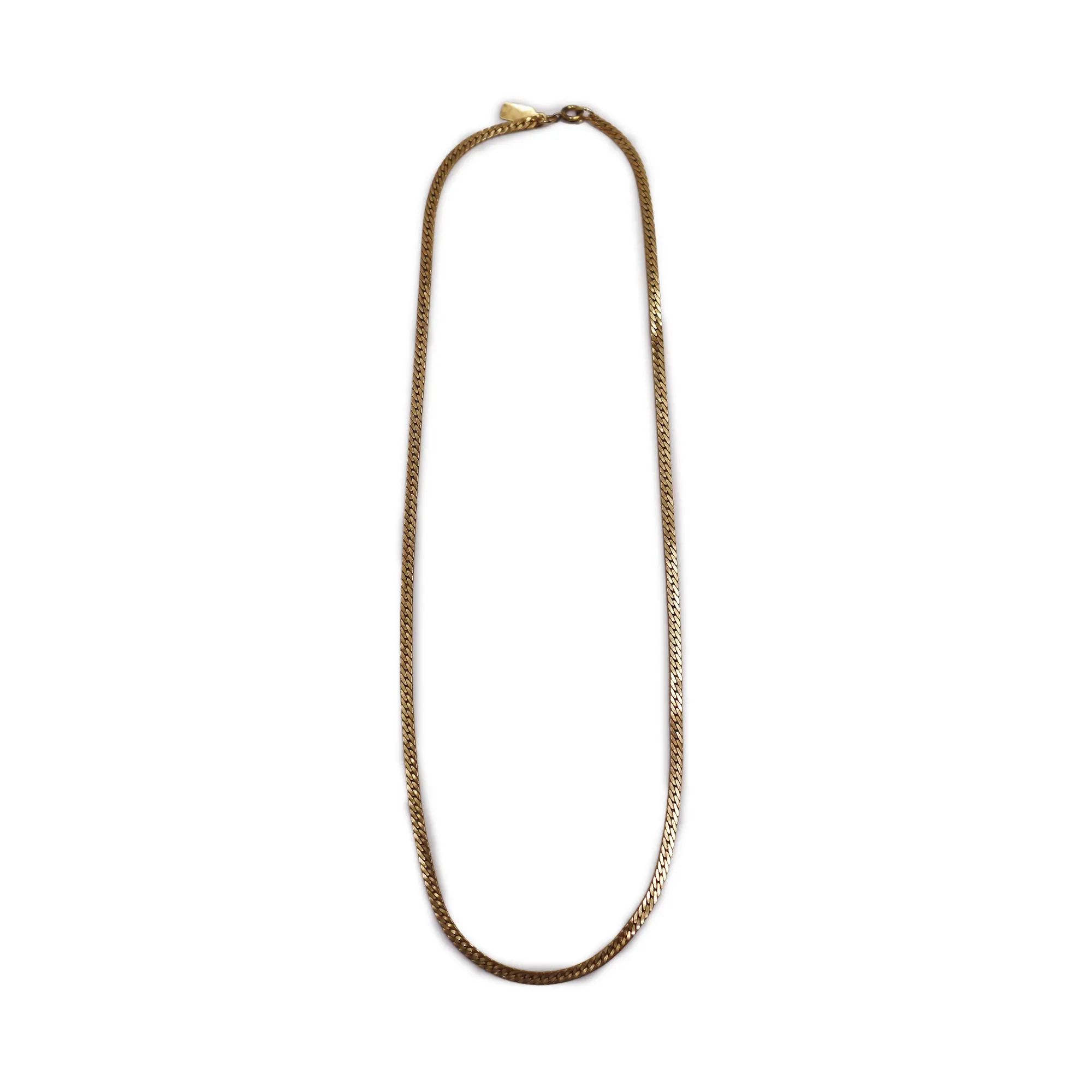 Pre-owned YSL Logo Pendant Necklace (YSL671)