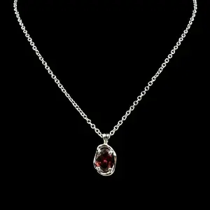 Silver Vampiric Amulet Necklace