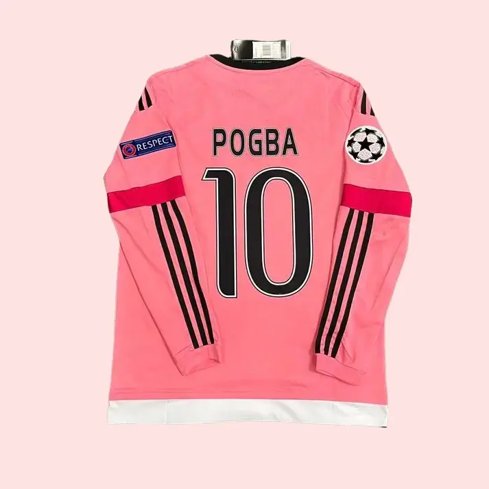 2015/16 Pink Long Sleeve Jersey #10 Paul