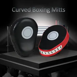 Single Piece Durable Curved Boxing Mitts, Foam Material for Impact Absorption, Suitable for Adults & Kids, Martial Arts & Fighting Sports Gear, Boxing Equipment, Boxing Pad