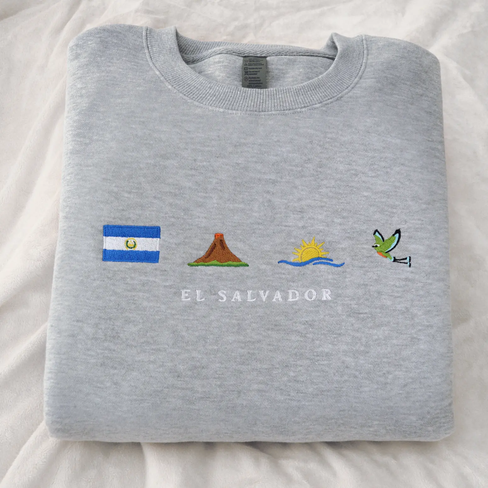 El Salvador Embroidery Sweatshirt/T-shirt/Hoodie