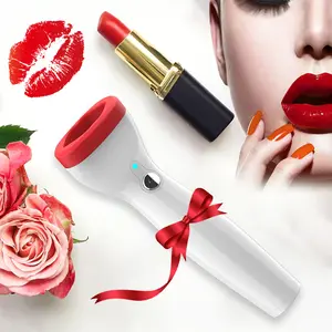Electric Lip Plumper Silicone Device, Anti-Wrinkle & Puffy Lips Enhancer, Portable Beauty Tool for Fuller Look