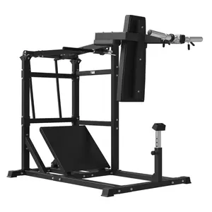 Pendulum Squat Machine, Plate Loaded Hack Squat Machine, Lower Body Strength Training Home Gym Fitness Equipment