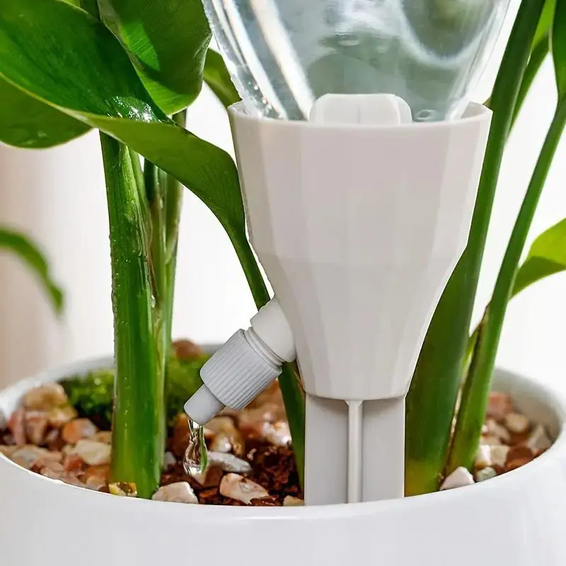 Smart Timed Automatic Watering System, 5 Adjustable Drip Irrigation Kits with Plant Sprayer Nozzles, Water Saving Easy Installation Durable Garden Automatic Sprinkler for Plants