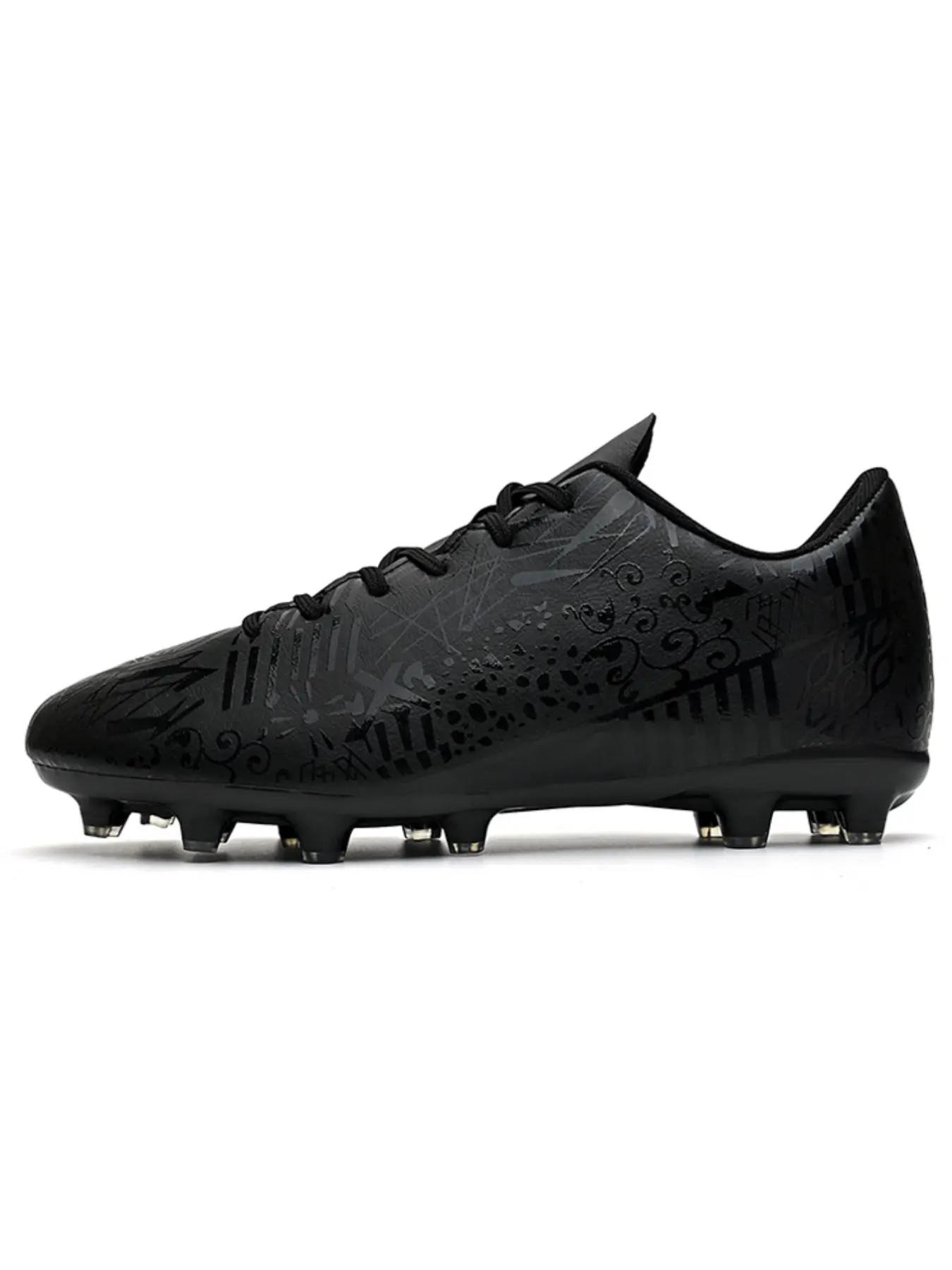Men's and Women's Professional Soccer Cleats, Soccer Shoes, Football Cleats, Anti-Slip Long Studs, Classic Sport Boots, High Grip, Suitable for Mud and Grass Fields