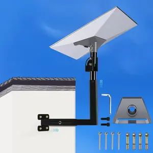 Starlink Mount, Telescoping Gen 3 Starlink Wall Mount, Starlink Standard Mounting Kit for Starlink Standard 4/4X/Gen 3-Include Starlink Gen 3 Pipe Adapter Lighter Lighter