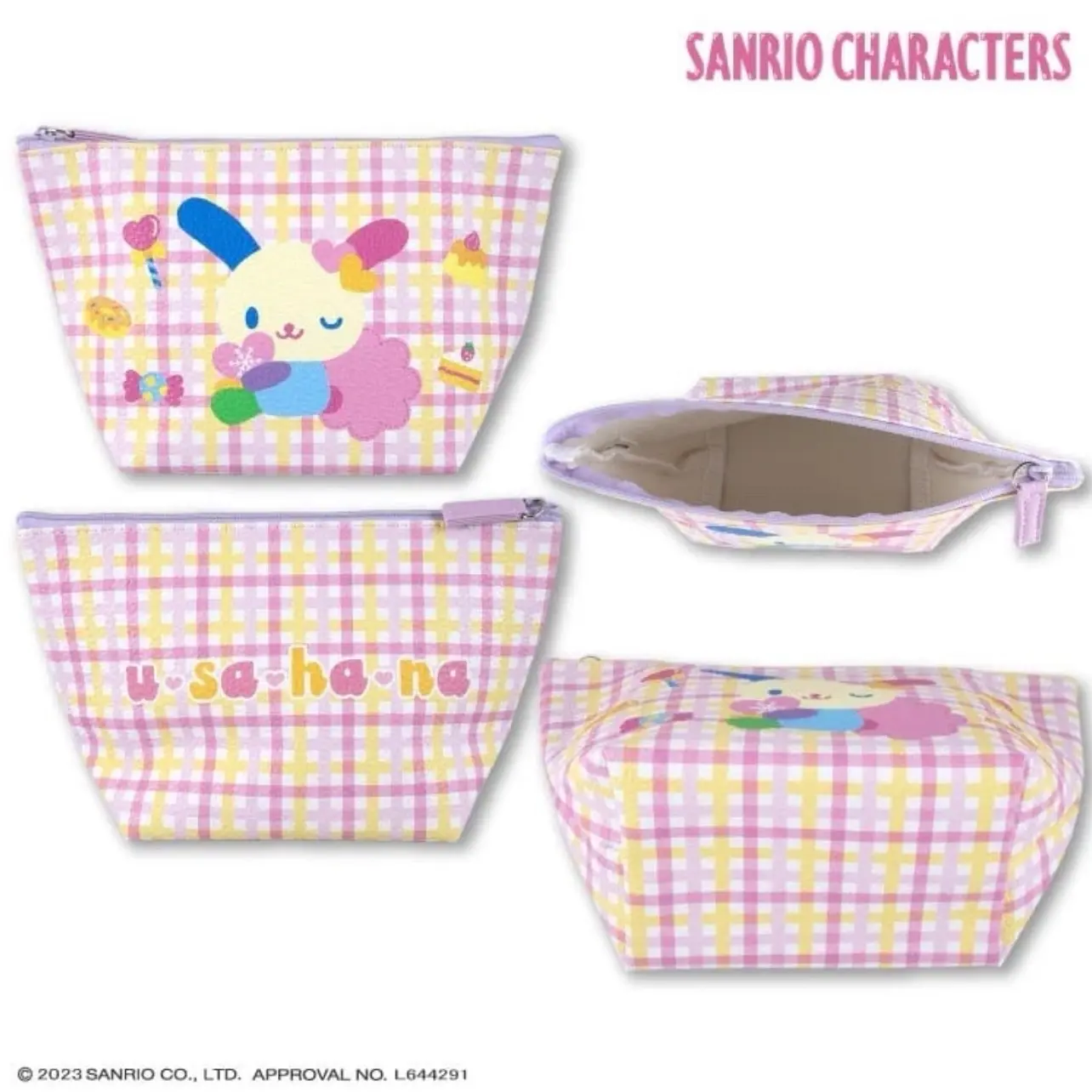 JAPAN Sanrio Usahana Large Pouch
