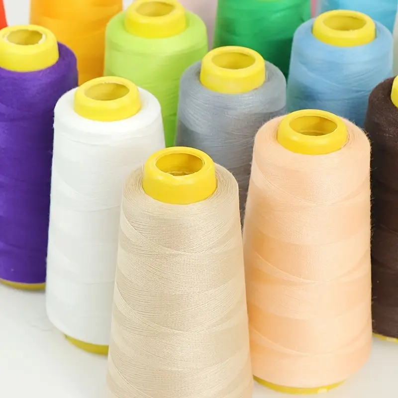 Durable Material, Long-Lasting 1500yd Polyester Sewing Thread for Machine & Hand Sewing – Bulk, Strong & Versatile