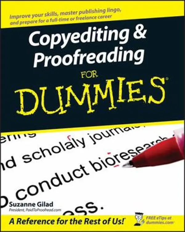 USED-Copyediting and Proofreading for Dummies by Gilad, Suzanne (Paperback)
