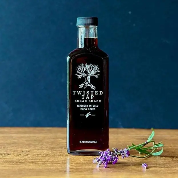 Lavender Infused Maple Syrup