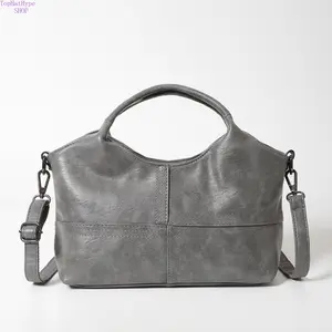 Women's 2026 New Soft Faux Leather Top-Handle Handbag, Lightweight Large-Capacity Crossbody-Shoulder Bag, Elegant Durable All-Match Commute Purse for Office Work, Daily Outings, Handbags for Women