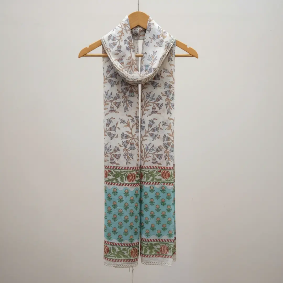 Colorburst Bloom scarf & muffler