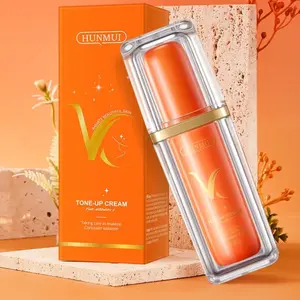 5 Vitamin C Makeup Cream, Hydrating Face Cream, Lightweight Moisturizing Formula for Breathable Hydration, Smooth Pore Minimizing Care
