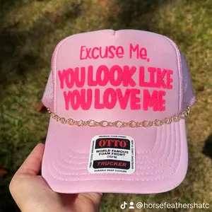Excuse Me, You Look Like You Love Me Trucker Hat by Horse Feathers Hat Co