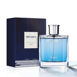 MIVASUN Midnight Ocean Perfume 100ml Unisex Fragrance | Aquatic, fresh, woody fragrance with lemongrass and patchouli | Long-lasting, luxurious Arabian fragrance suitable for both men and women | High-end gift