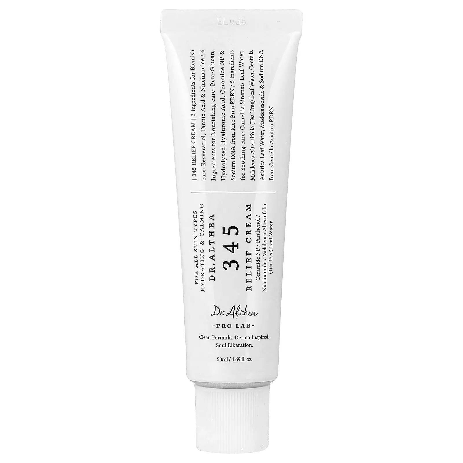 Dr. Althea 345 Relief Cream, For All Skin Types, 1.69 fl oz (50 ml)