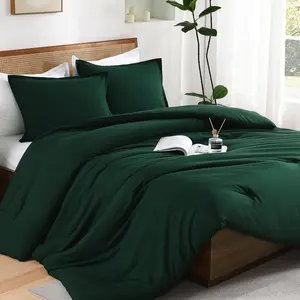 Andency All Season Soft Cozy Comforter Set & Duvet insert- Lightweight Down Alternative Bedding, Affordable 3-Piece Set(1 Boho Comforter & 2 Pillowcases)