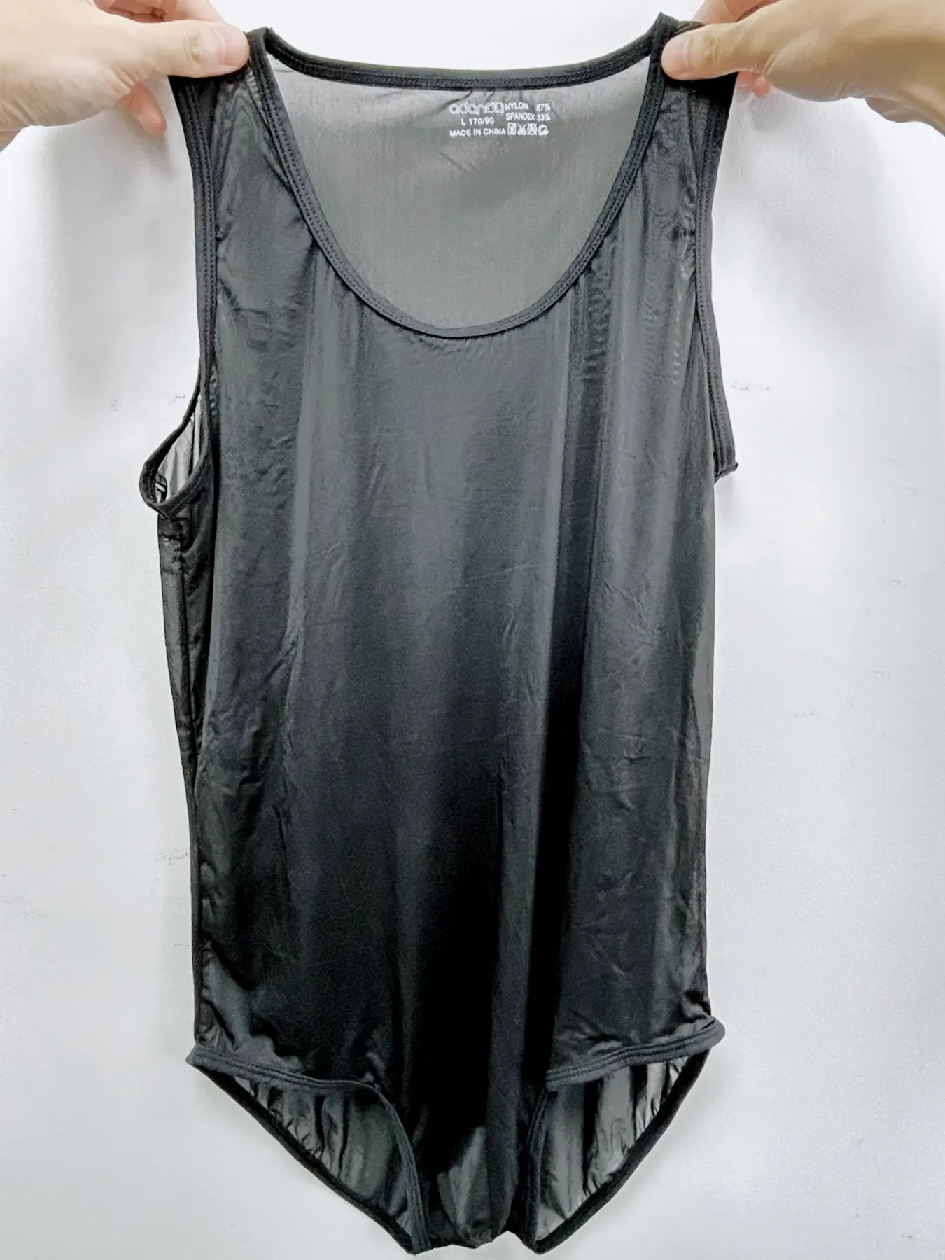 Men's Seamless Shapewear Singlet - Breathable Mesh Undershirt, Thong Waist Cincher, Comfortable for Fitness Activities, Cooling Sport Bodysuit, Thongs, Sleeveless, Plain, Clothes, Fabric, Sexy