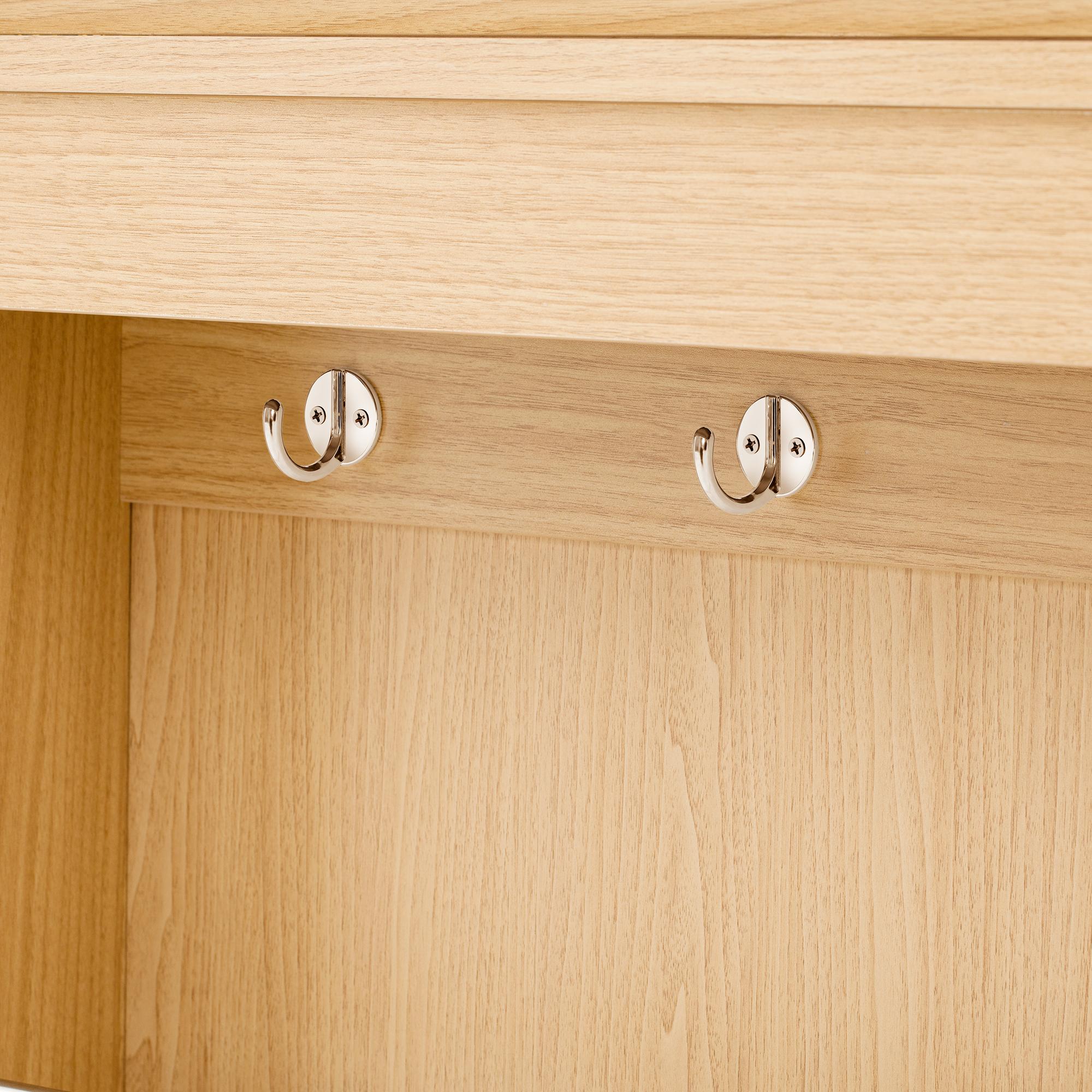 Rolling Kitchen Island & Extendable Dining Table with Folding Top & Power Outlet, Mobile Sideboard with Drawers, Hooks & Storage for Kitchen & Dining Room Rolling Kitchen Island & Extendable Dining Table with Folding Top & Power Outlet, Mobile Sideboard with Drawers, Hooks & Storage for Kitchen & Dining Room