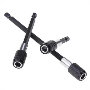 Hex Shank Screw Driver Extension Bit, Christmas Gift Quick Release Holder Tool Set for Tool Box, Magnetic Extension Chuck Adapter Set, Screwdriver Bits Set, Professional Power Tool Accessories, Hardware