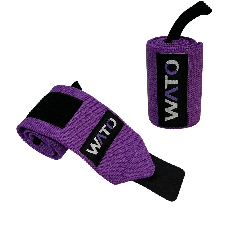 2-Pack Weightlifting Wrist Wraps - 17.7" Wrist Band Athletic Accessory with Heavy Duty Loop, Ideal for Powerlifting, Fitness Exercise, Gym Workouts, Fitness Exercise Accessories, Workout Accessory