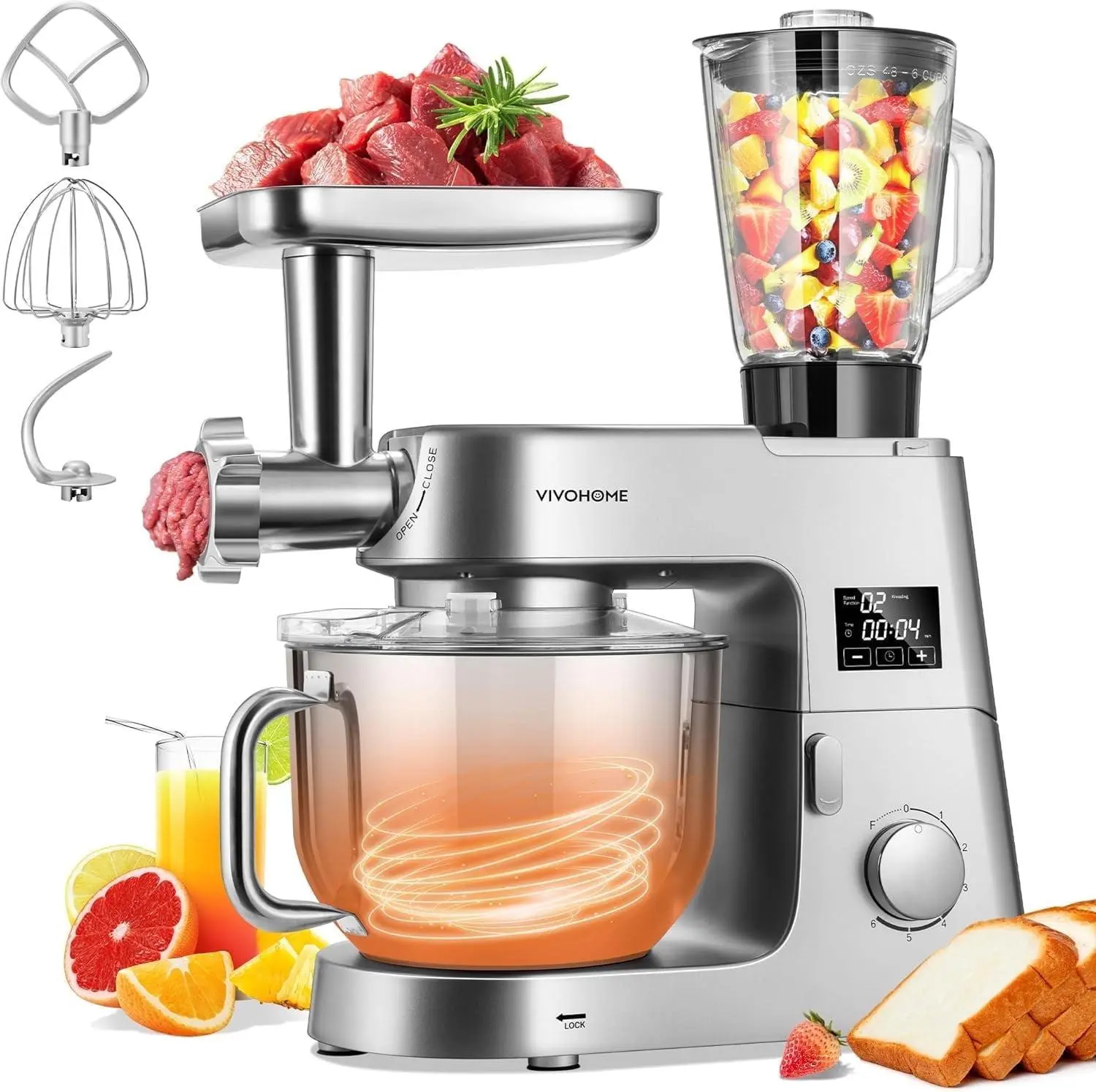 Unleash 9-in-1 Magic Mixer: Kitchen Power-Up! Unleash 9-in-1 Magic Mixer: Kitchen Power-Up!