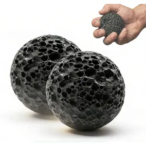 Gyro Ball Wrist Exerciser Natural Stone Texture Grip Trainer