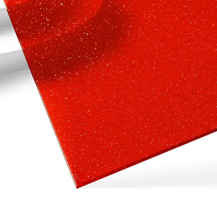 xTool Selected 1/8" Glitter Translucent Glossy Acrylic Sheet for Diode Laser Cutting (3pcs)