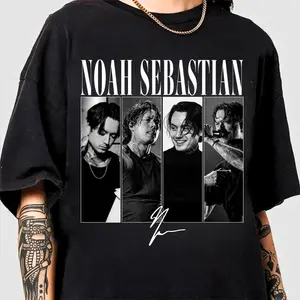 Noaah Sebasstian T-Shirt, BO Metalcore Band Tee, Heavy Music Fan Shirt, Full Sizes, Full Colors, Unisex Graphic Tee, For Men, For Women