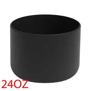 Silicone Water Bottle Boot Anti-Slip for Owala 24Oz 32Oz 40Oz Protective Sleeve Bottom Protector Quencher Adventure NONE