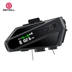 EDYELL Brand Motorcycle Helmet IPX6 Waterproof IA Noise Reduction Concert Headset with 1000mAh Battery
