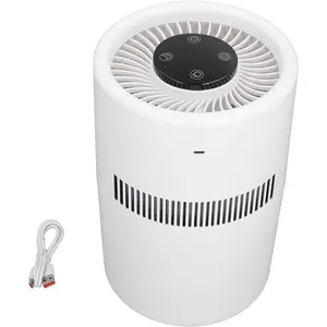 Air Purifier and Humidifier Set, 2-In-1 5w 4L Water Tank Quiet Evaporative Humidifier and Air Purifier for Office Bedroom Nursery
