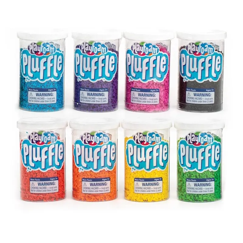 Educational Insights Playfoam Pluffle Mini 8-Pack for Ages 3+ | Soft, Flowing Sensory Toy | Non-Toxic, Gluten-Free | Perfect for Sensory Bins & Fine Motor Skill Development - Crafting Kit