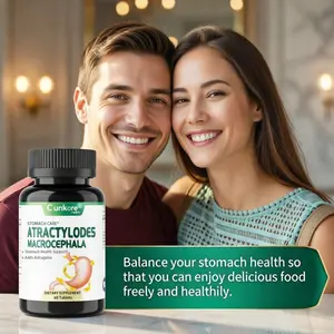Cunkore Advanced Stomach Care Tablets Contain Astragalus Extract, Yam Extract, Ginseng Powder, And Lion'S Mane Mushroom Extract, Supporting Gastrointestinal Health for Both Men And Women, with 90 Capsules Natural Gut Booster Healthcare