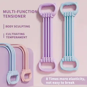 Home Fitness Kit - Resistance Bands & Yoga Tools for Shoulder & Back Workouts! Compact Portable Equipment for Home Gym Use - Versatile for Daily Fitness Routines! back training