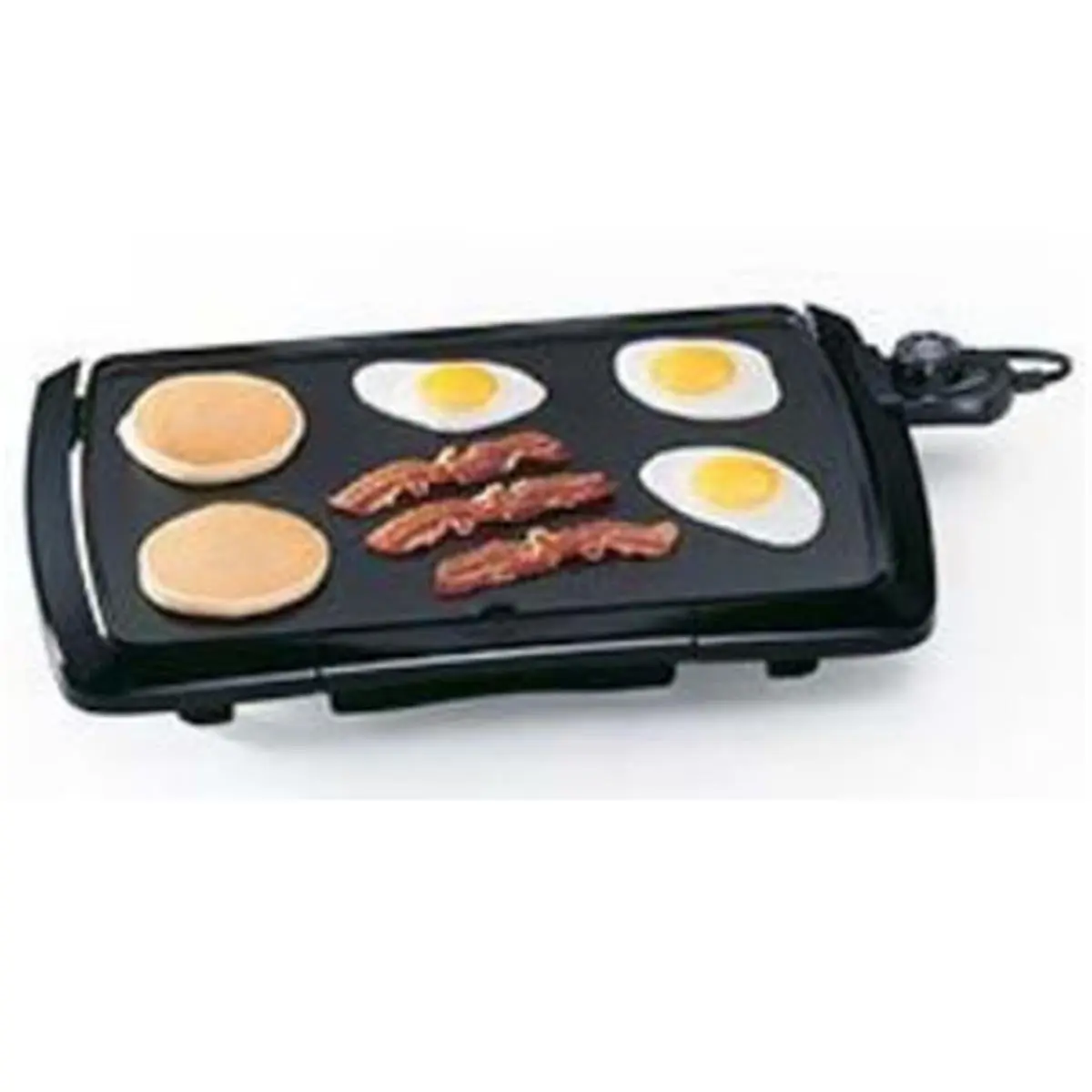 212 MAIN Rectangular Cool Touch Surface Electric Griddle - 1300W Power Smooth Low Profile Nonstick Cooking Kitchen Appliance