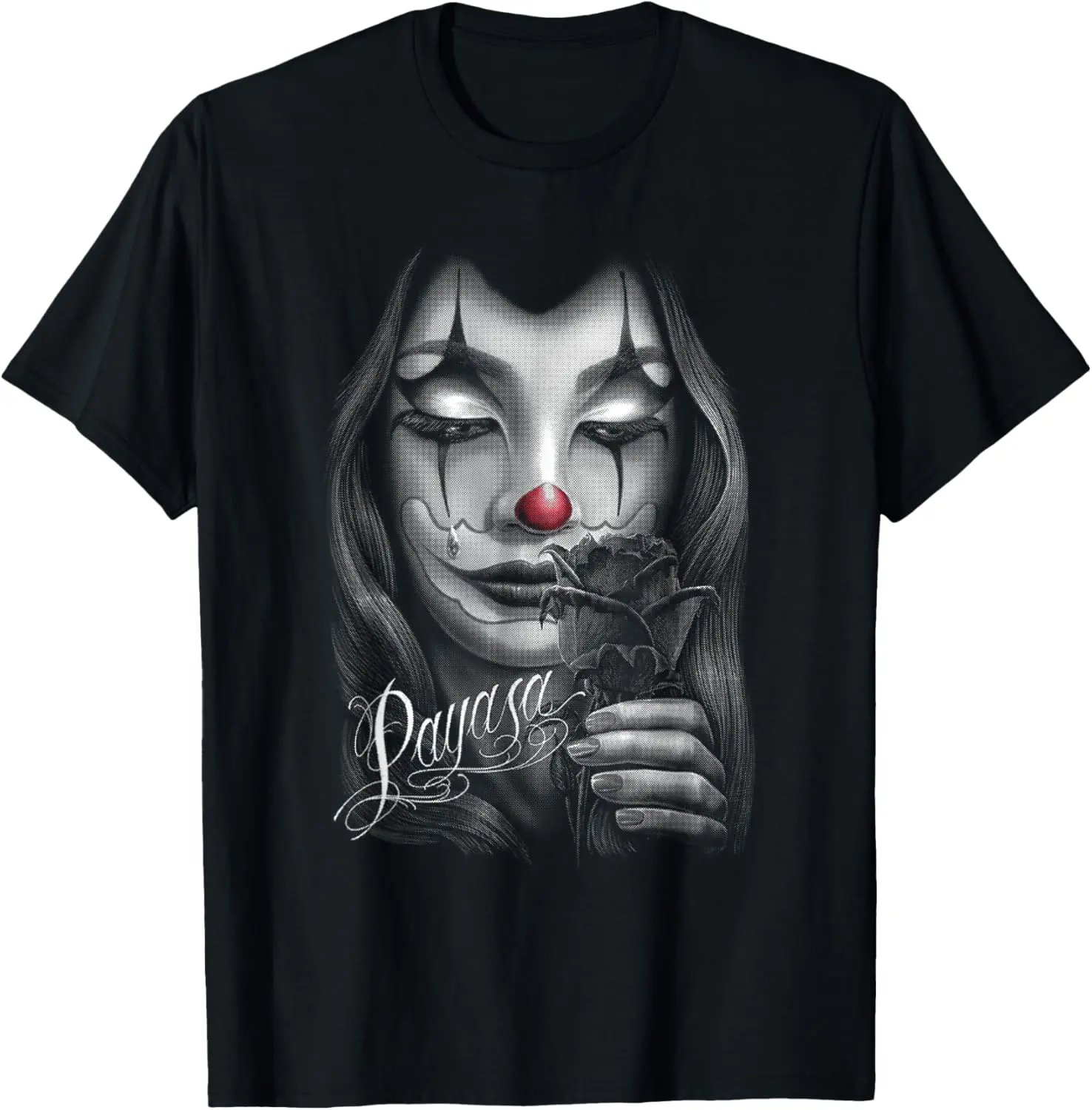 Women's Payasa Graphic T-Shirt, Chicana Chola Style Cotton Round Neck Fashion Top for Summer Beach Streetwear, Tshirt, Shorts