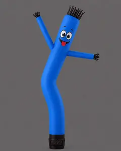 6.6ft Blue Air Dance Inflatable Tube Man with Blower