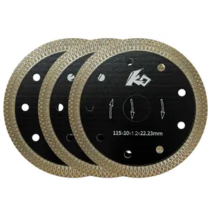 4.5/5 Inch Diamond Tile Blade, Ultra-Thin Diamond Cutting Blade, Blade Replacement, Ideal for Ceramic Tiles, Porcelain, Granite, Marble
