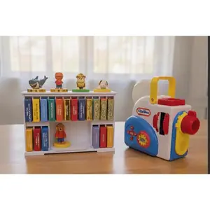 Little Tikes Story Dream Machine Organizer, Cartridge Holder, Figurine Display, Toddler Gift