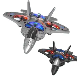 2.4GHz RC EPP Foam Children's Fighter Jet Model Toy, Remote Control Airplane with Acrobatics, Altitude Hold, Steady Hover Features for Boys