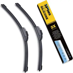 ®   Silicone Windshield Wipers 26 and 18 Inch Replacement For Toyota Camry 2017-2012 Avalon 2018-2013 Highlander 24-20/ Honda Civic HRV 2021-2016 Accord 07-03/ JEEP Cherokee 2023-2014/ Murano.
