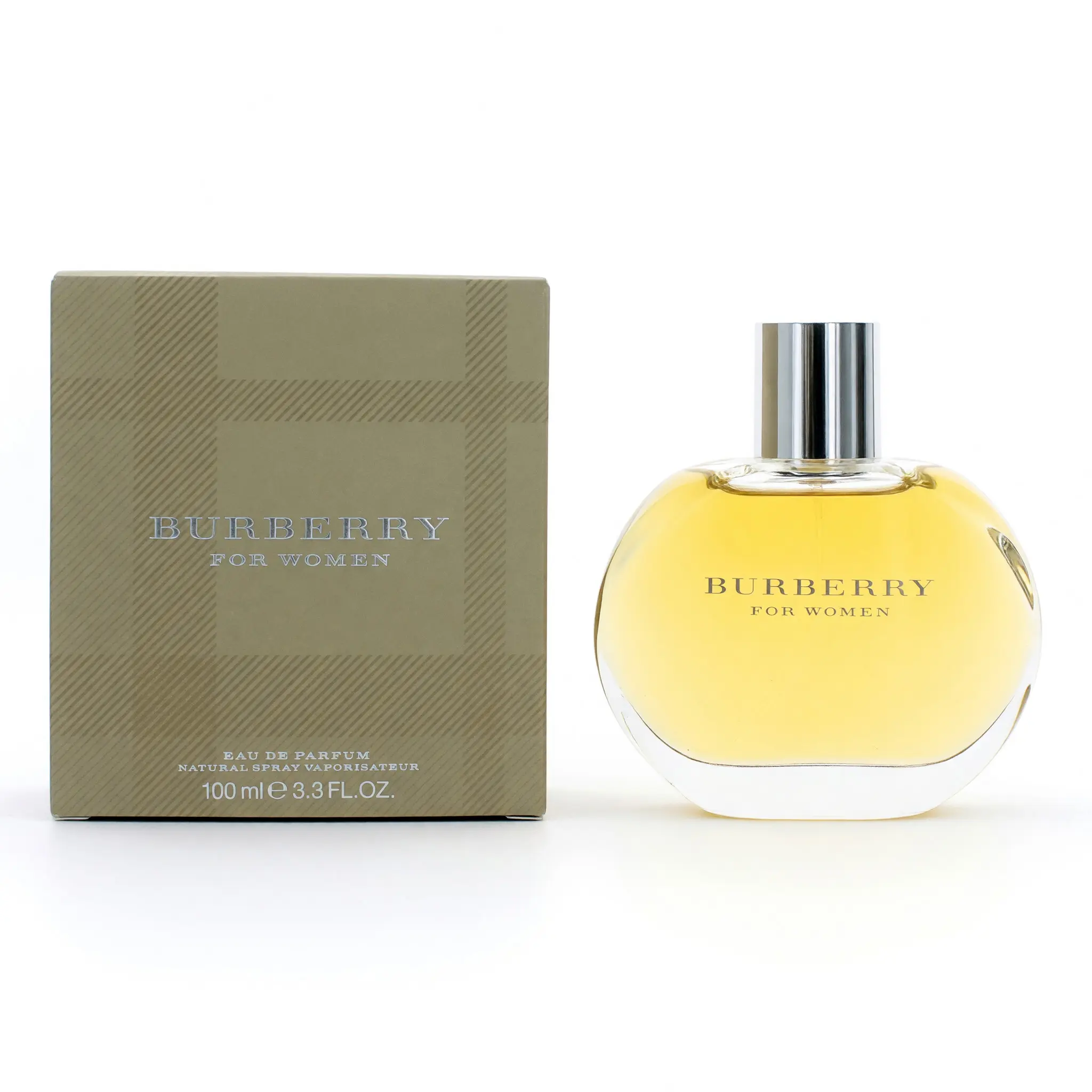 BURBERRY Eau de Parfum Spray for Women, Sensual Woody & Fruity Scent with Peach and Sandalwood Notes, 3.3 fl oz, Spray Bottle