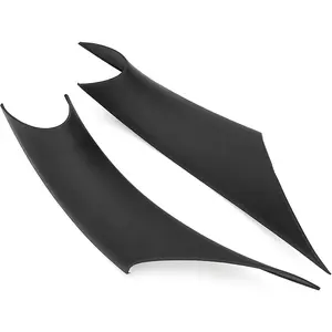 For BMW 3/4 Series F30 F31 F32 F34 F36 320i 328i 330i 428i 435i 2013-2018 Front Rear Door Inner Handle Armrest Trim Cover, ABS Matte Black Kit Quick Installation Automotive Car Accessories