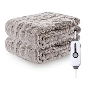 Heated blankets Electric Blanket Full Size, 4 Heating Levels, 10 Hour Smart Auto Shutoff, Machine Washable, Suitable for Queen Size Beds & Sofas, Perfect Winter Gift,Christmas Stockings Fill Gifts,Valentine's Day gift