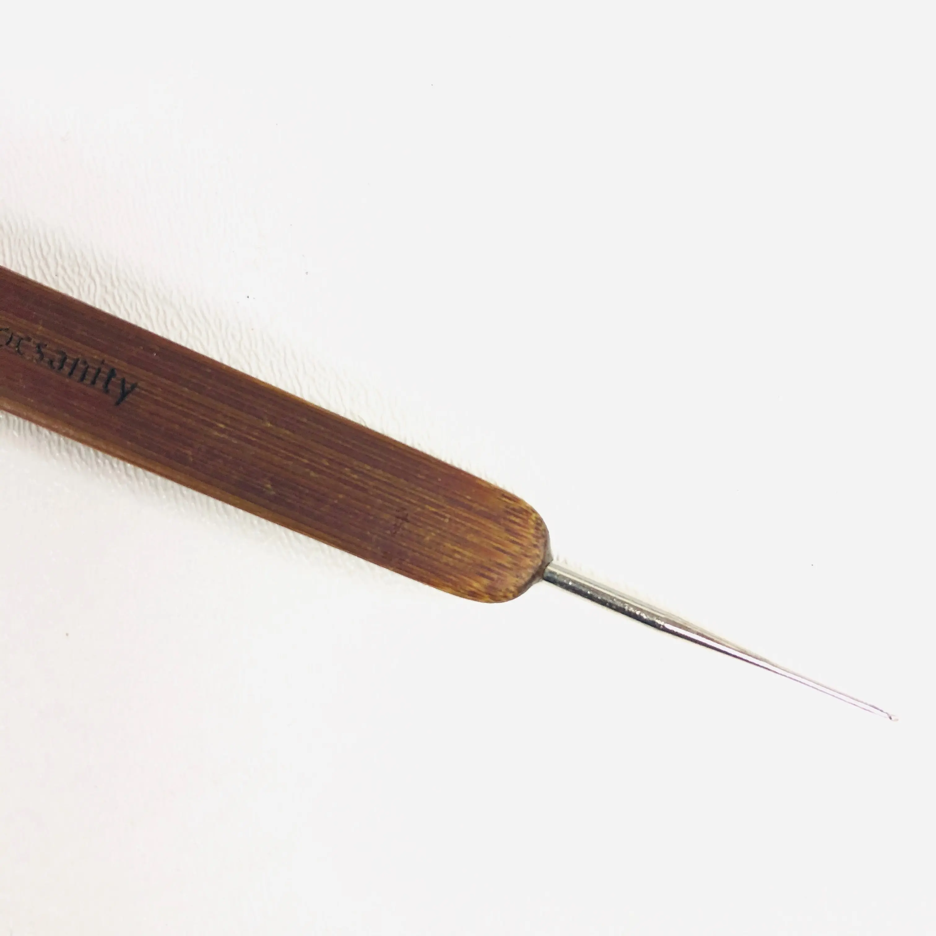 Locsanity Dreadlocks Crochet Tool, Dual Double-Headed Needle with Bamboo Handle, Single & Double Needle for Maintaining Dreadlocks & Attaching Extensions, Attach Extensions, Crochet Hook Dreads, Needle Crochet Hooks